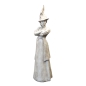 Preview: Steinguss-Hexe „MEDEA“ – Mystische XXL-Gartenskulptur von Fiona Scott